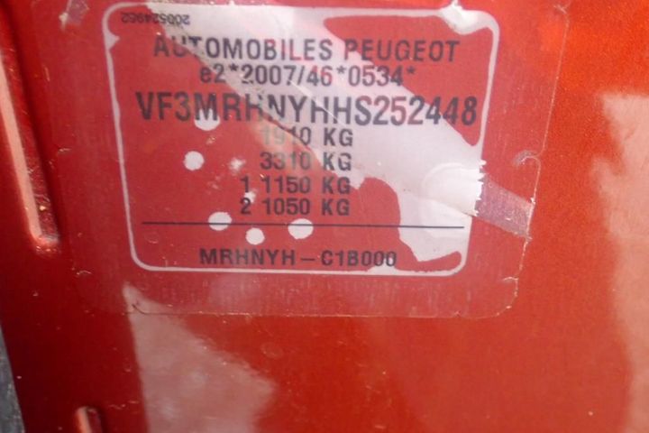 Photo 11 VIN: VF3MRHNYHHS252448 - PEUGEOT 3008 