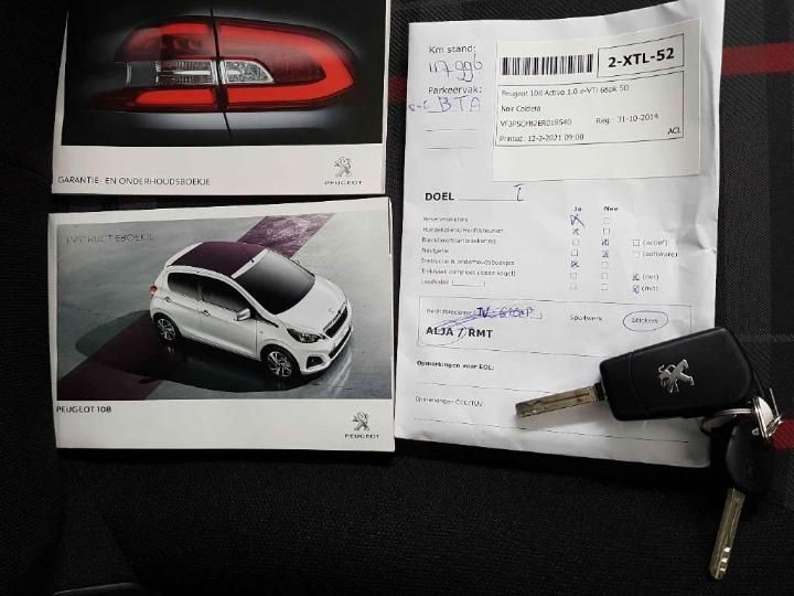 Photo 13 VIN: VF3PSCFB2ER018540 - PEUGEOT 108 