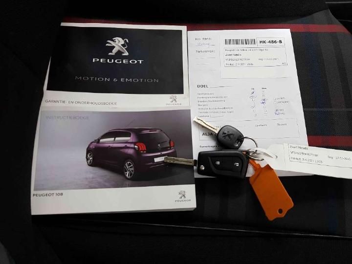 Photo 18 VIN: VF3PSCFB3FR073184 - PEUGEOT 108 