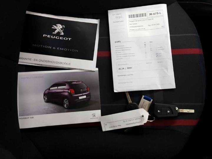 Photo 19 VIN: VF3PSCFB3FR084401 - PEUGEOT 108 