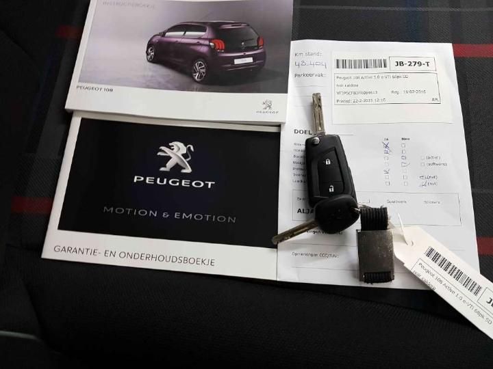 Photo 17 VIN: VF3PSCFB3FR084613 - PEUGEOT 108 