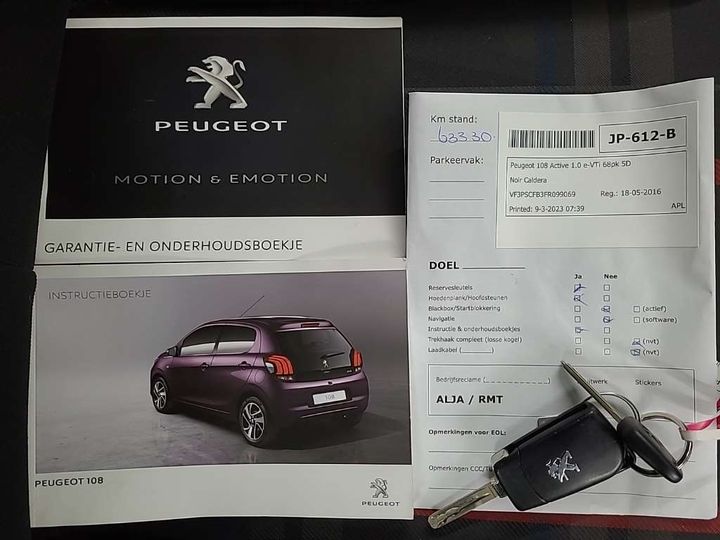 Photo 13 VIN: VF3PSCFB3FR099069 - PEUGEOT 108 