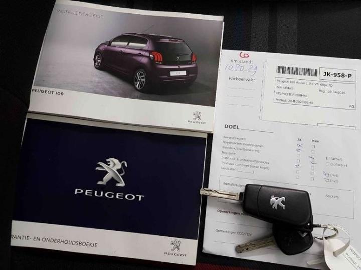 Photo 16 VIN: VF3PSCFB3FR099446 - PEUGEOT 108 