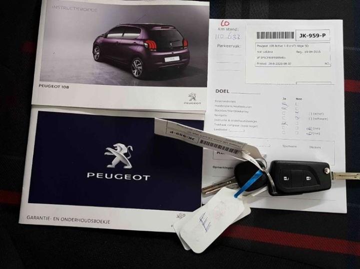 Photo 16 VIN: VF3PSCFB3FR099451 - PEUGEOT 108 