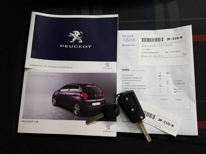 Photo 15 VIN: VF3PSCFB3FR099605 - PEUGEOT 108 