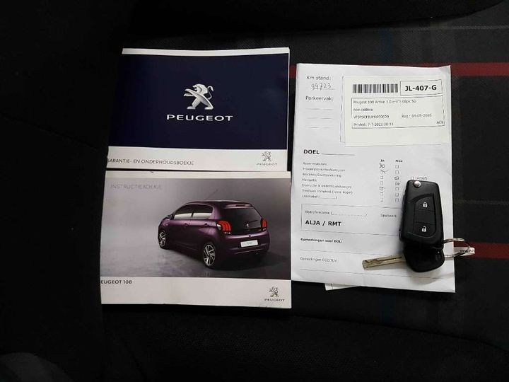 Photo 14 VIN: VF3PSCFB3FR099699 - PEUGEOT 108 