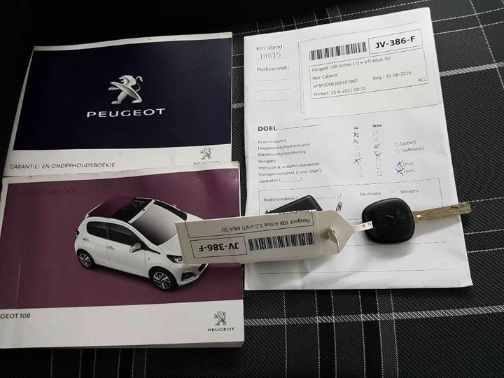 Photo 14 VIN: VF3PSCFB3GR107965 - PEUGEOT 108 