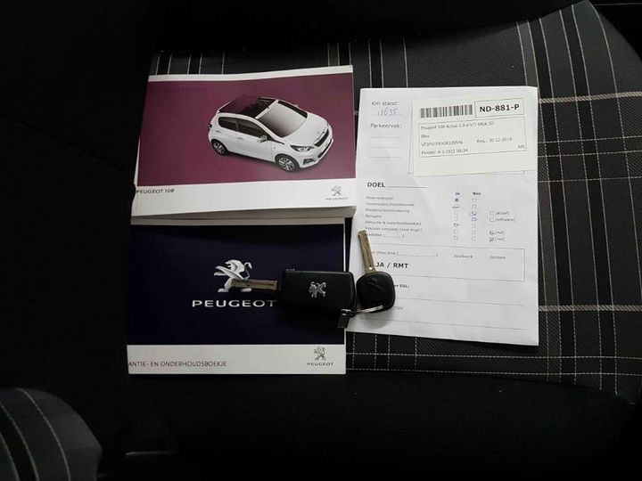 Photo 14 VIN: VF3PSCFB3GR128546 - PEUGEOT 108 