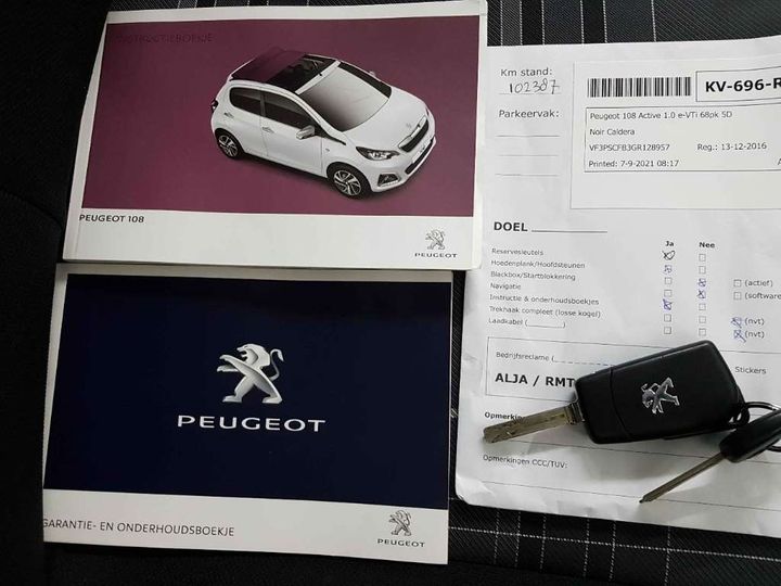 Photo 14 VIN: VF3PSCFB3GR128957 - PEUGEOT 108 