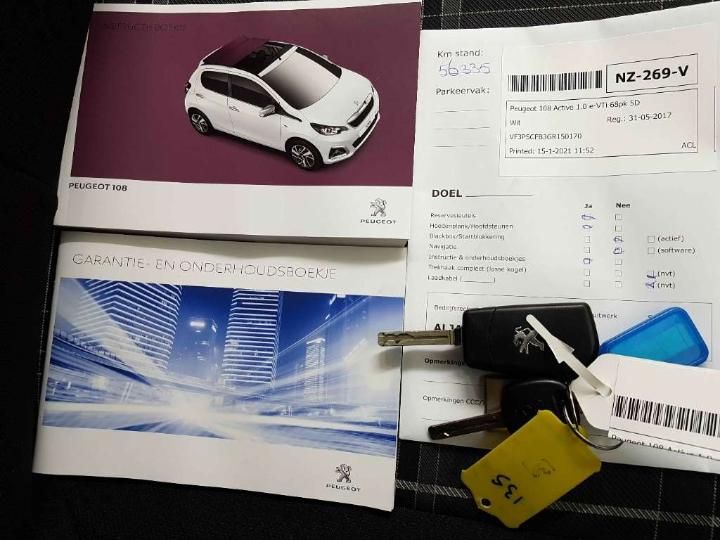 Photo 16 VIN: VF3PSCFB3GR150170 - PEUGEOT 108 