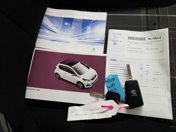 Photo 14 VIN: VF3PSCFB3HR154318 - PEUGEOT 108 