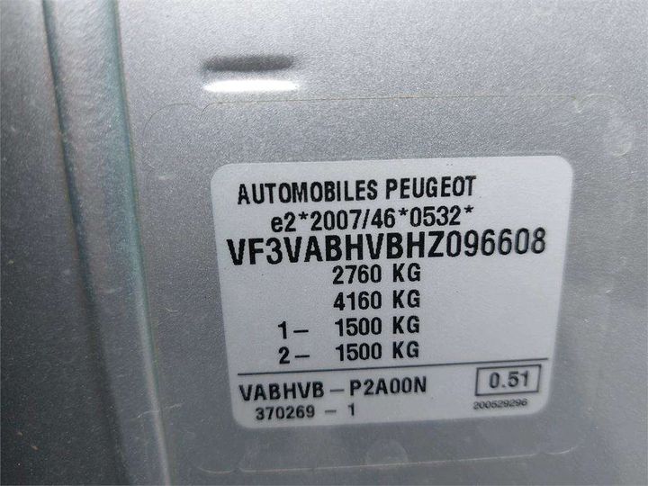 Photo 8 VIN: VF3VABHVBHZ096608 - PEUGEOT EXPERT COMBI 