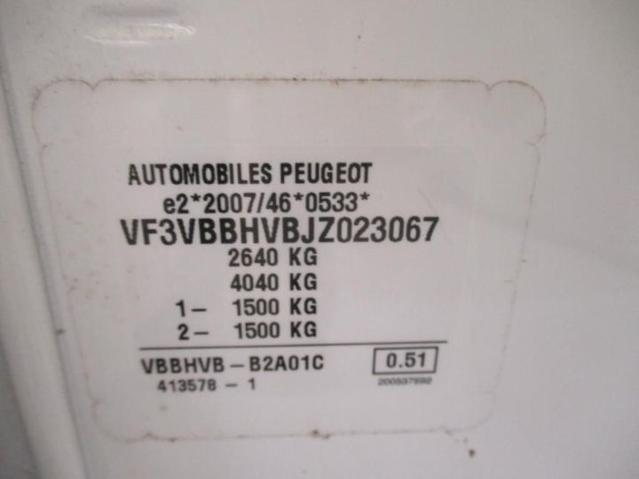 Photo 10 VIN: VF3VBBHVBJZ023067 - PEUGEOT EXPERT 