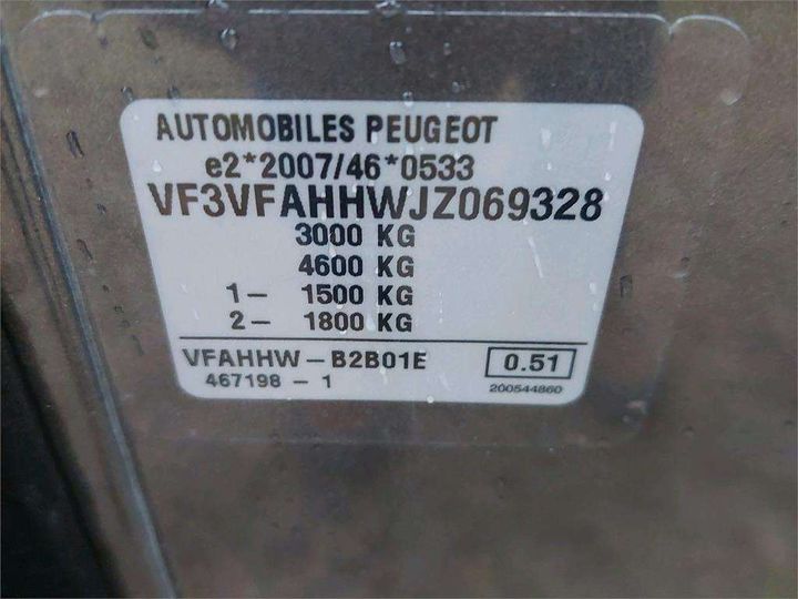 Photo 8 VIN: VF3VFAHHWJZ069328 - PEUGEOT EXPERT 