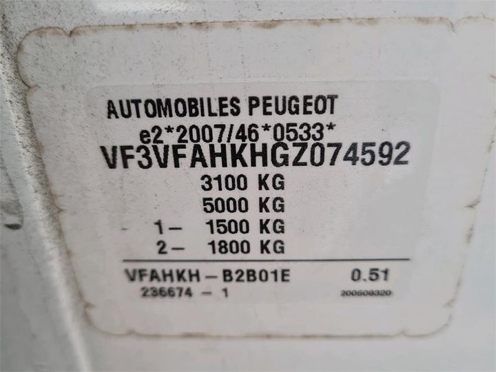 Photo 4 VIN: VF3VFAHKHGZ074592 - PEUGEOT EXPERT 