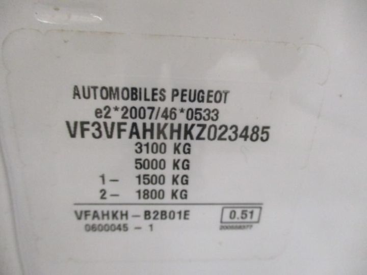 Photo 11 VIN: VF3VFAHKHKZ023485 - PEUGEOT EXPERT 