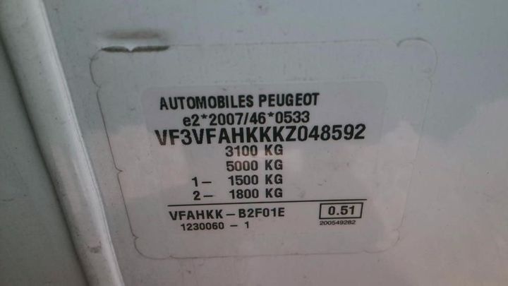 Photo 9 VIN: VF3VFAHKKKZ048592 - PEUGEOT EXPERT 