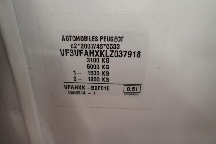 Photo 16 VIN: VF3VFAHXKLZ037918 - PEUGEOT EXPERT 