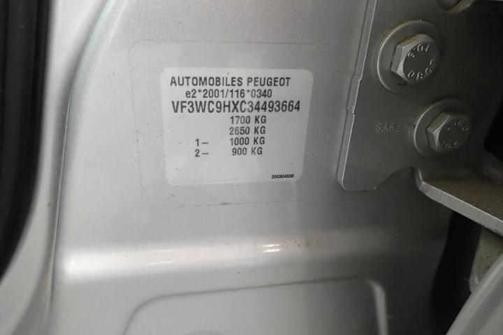 Photo 8 VIN: VF3WC9HXC34493664 - PEUGEOT 207 5P 