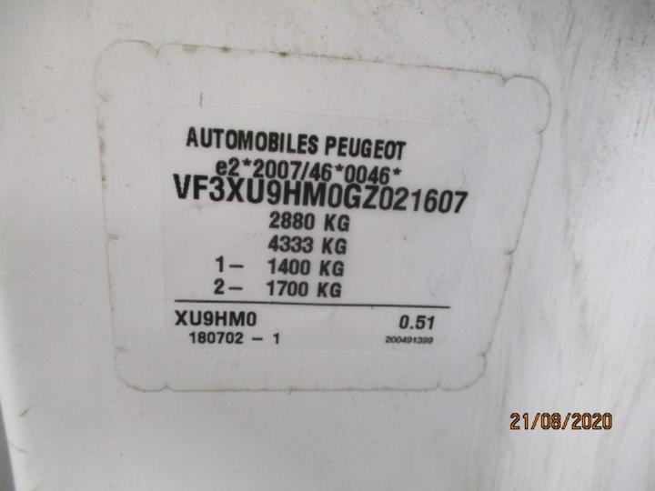 Photo 15 VIN: VF3XU9HM0GZ021607 - PEUGEOT EXPERT 