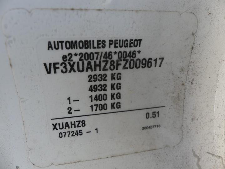 Photo 4 VIN: VF3XUAHZ8FZ009617 - PEUGEOT EXPERT 