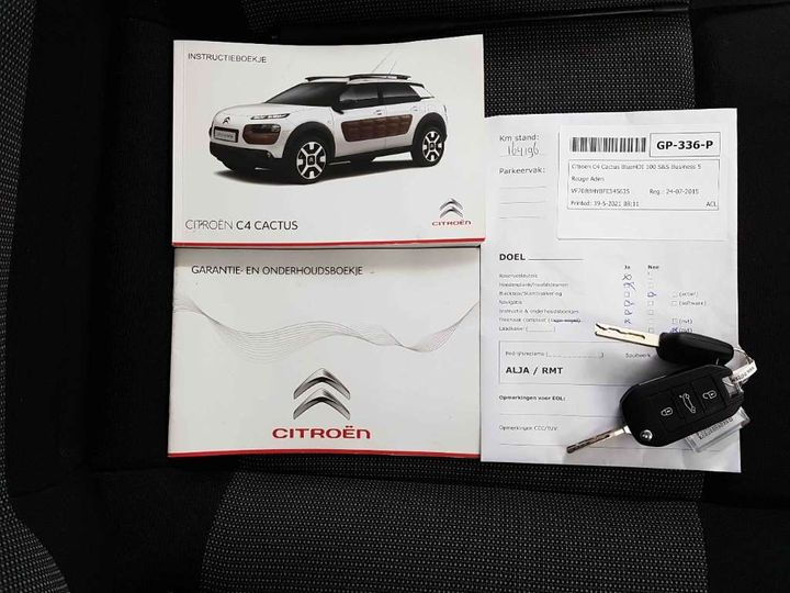 Photo 18 VIN: VF70BBHYBFE545635 - CITROEN C4 CACTUS 