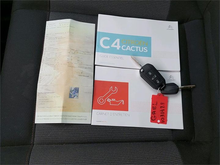 Photo 9 VIN: VF70BYHYJKE523536 - CITROEN C4 CACTUS 