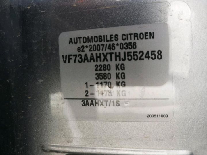 Photo 8 VIN: VF73AAHXTHJ552458 - CITROEN GRAND C4 PICASS 