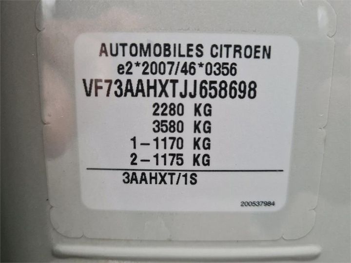 Photo 4 VIN: VF73AAHXTJJ658698 - CITROEN C4-PICASSO 