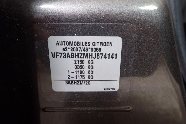 Photo 16 VIN: VF73ABHZMHJ874141 - CITROEN GRAND C4 PICASSO 