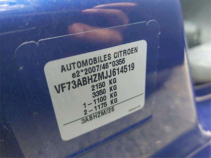 Photo 8 VIN: VF73ABHZMJJ614519 - CITROEN GRAND C4 PICASSO 