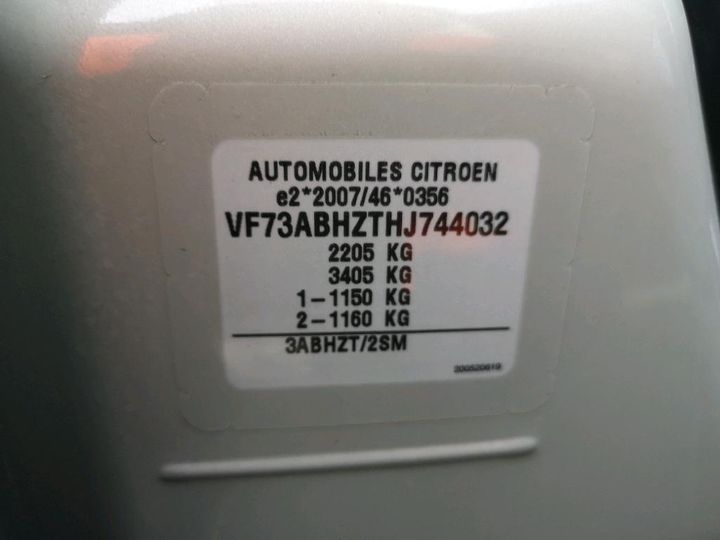 Photo 8 VIN: VF73ABHZTHJ744032 - CITROEN GRAND C4 PICASS 