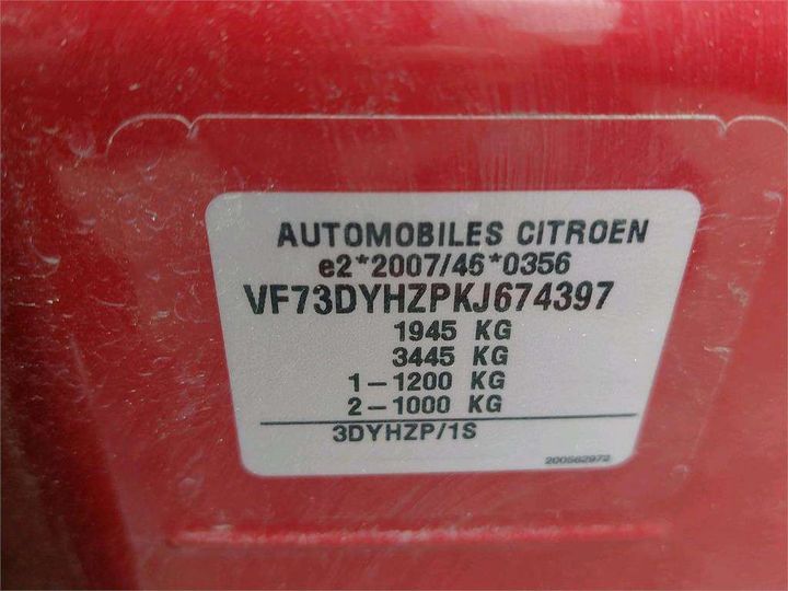 Photo 8 VIN: VF73DYHZPKJ674397 - CITROEN C4 SPACETOURER 