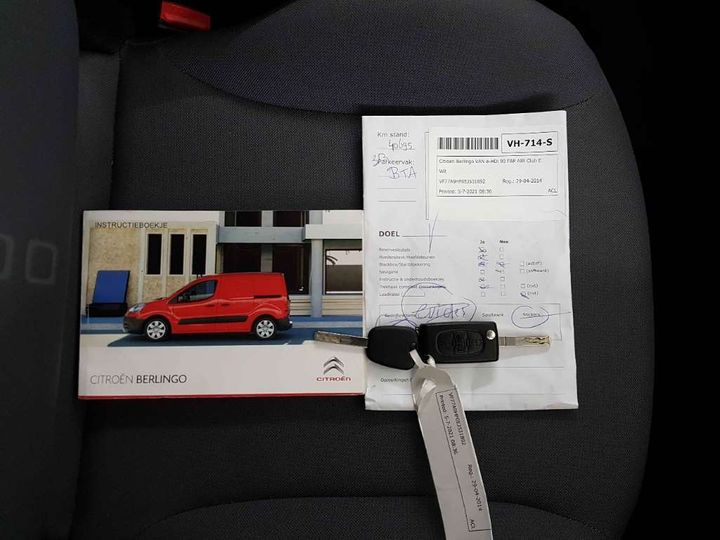 Photo 16 VIN: VF77A9HF0EJ531892 - CITROEN BERLINGO VAN 