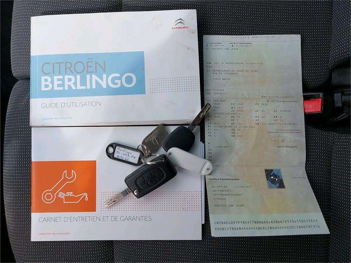 Photo 6 VIN: VF77BBHW6HJ628667 - CITROEN BERLINGO 