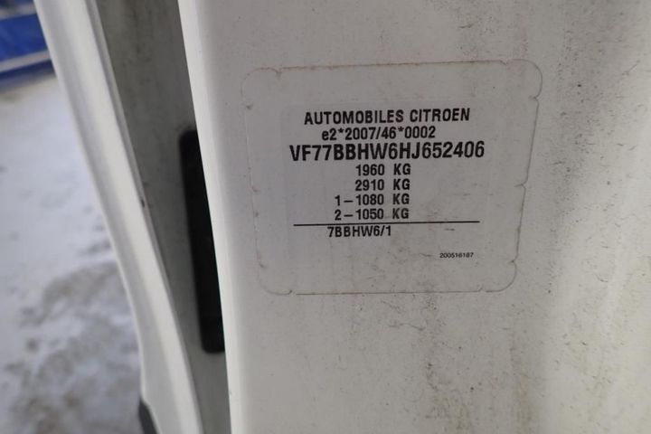 Photo 7 VIN: VF77BBHW6HJ652406 - CITROEN BERLINGO 