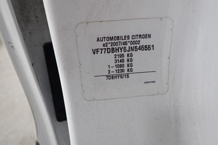 Photo 3 VIN: VF77DBHY6JN546561 - CITROEN BERLINGO 