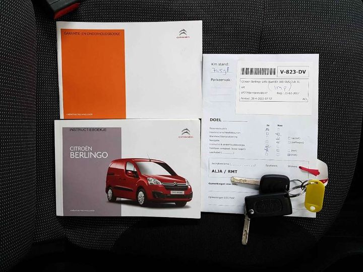 Photo 15 VIN: VF77FBHY6HJ540147 - CITROEN BERLINGO VAN 