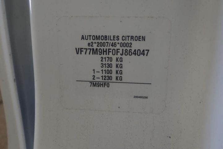 Photo 31 VIN: VF77M9HF0FJ864047 - CITROEN BERLINGO 