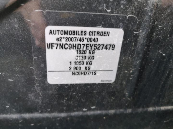 Photo 8 VIN: VF7NC9HD7EY527479 - CITROEN C4 