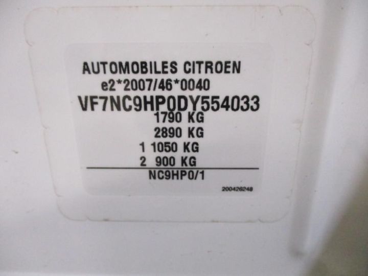 Photo 13 VIN: VF7NC9HP0DY554033 - CITROEN C4 