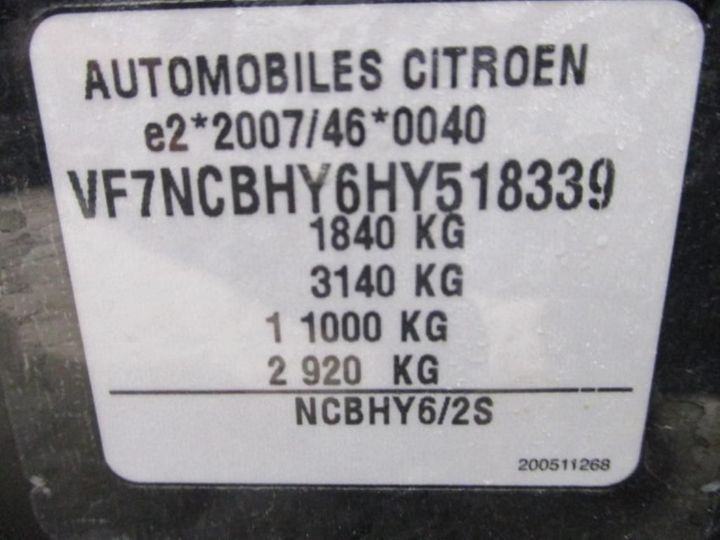 Photo 13 VIN: VF7NCBHY6HY518339 - CITROEN C4 5P 