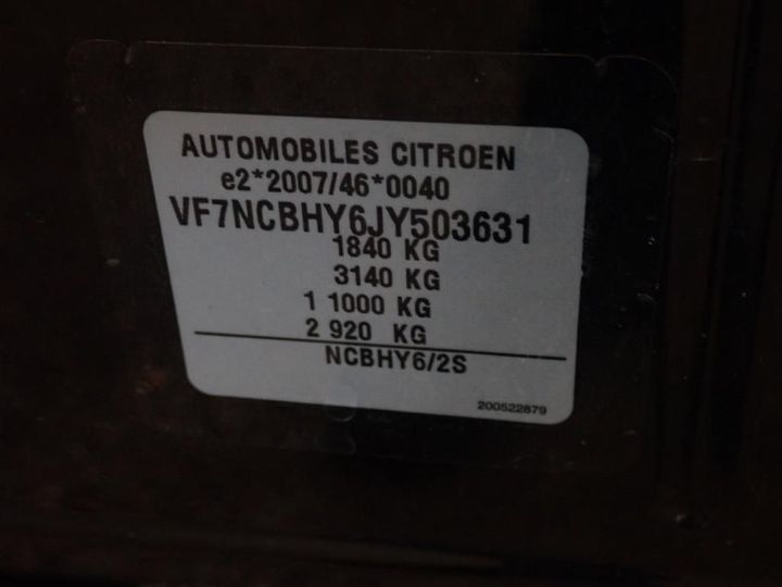 Photo 11 VIN: VF7NCBHY6JY503631 - CITROEN C4 