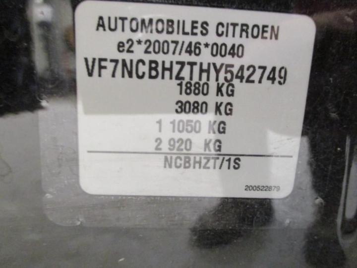 Photo 13 VIN: VF7NCBHZTHY542749 - CITROEN C4 5P 