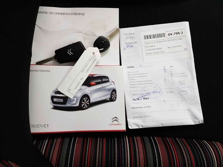 Photo 14 VIN: VF7PSCFB3FR558019 - CITROEN C1 