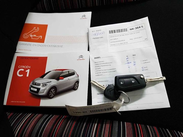 Photo 14 VIN: VF7PSCFB3GR628914 - CITROEN C1 