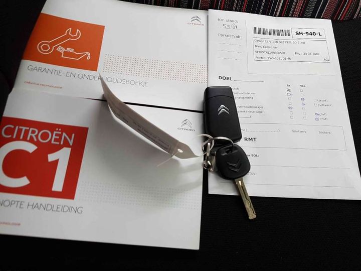 Photo 7 VIN: VF7PSCFB3HR660588 - CITROEN C1 