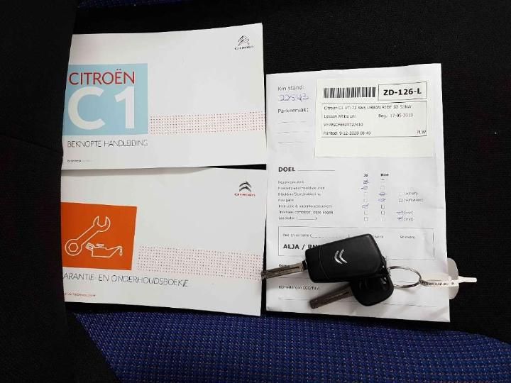 Photo 17 VIN: VF7PSCFB4JR727410 - CITROEN C1 