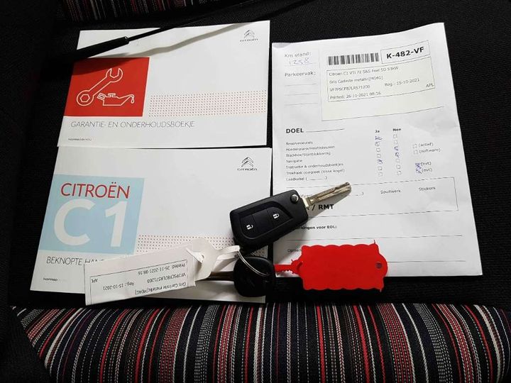 Photo 14 VIN: VF7PSCFB7LR571200 - CITROEN C1 