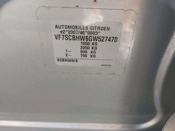 Photo 7 VIN: VF7SCBHW6GW527470 - CITROEN C3 